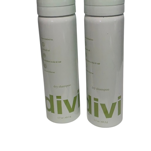 2 x Divi Dry Shampoo 1.7 oz 48.2g Absorb Oil Revitalize Scalp Volume - Picture 2 of 4